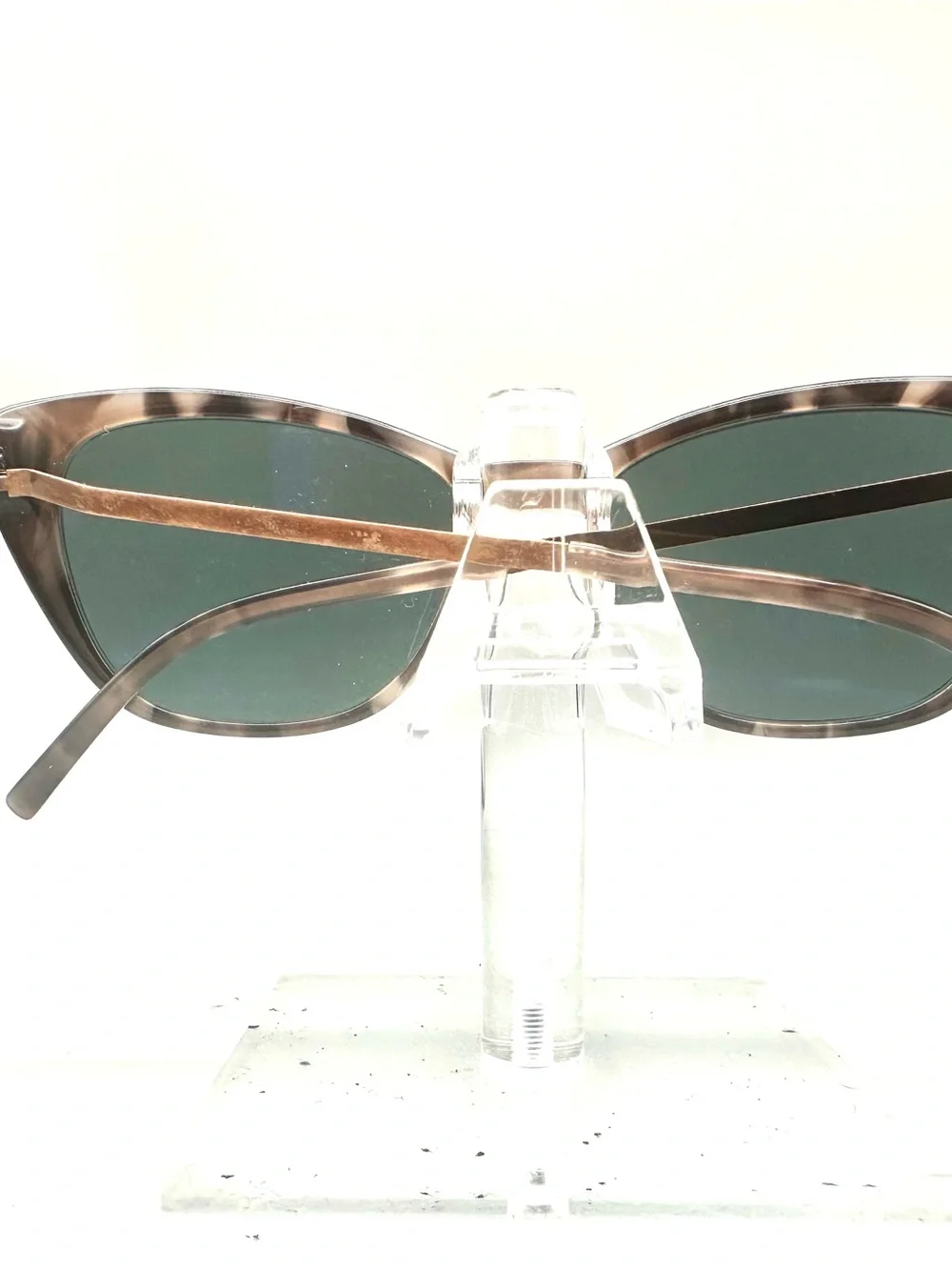 Mykita Lite Ygritte Sunglasses Taupe Grey Marble Rose Gold Cat Eye 49-18-140